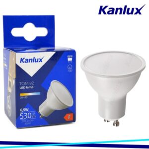 Lampada Led 6,5W GU10 120° Luce Natura 530 Lumen